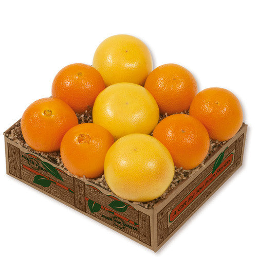 Variety Taster, 1-person gift, 2-person gift, Navel Oranges, Ruby Red Grapefruit, Mandarins
