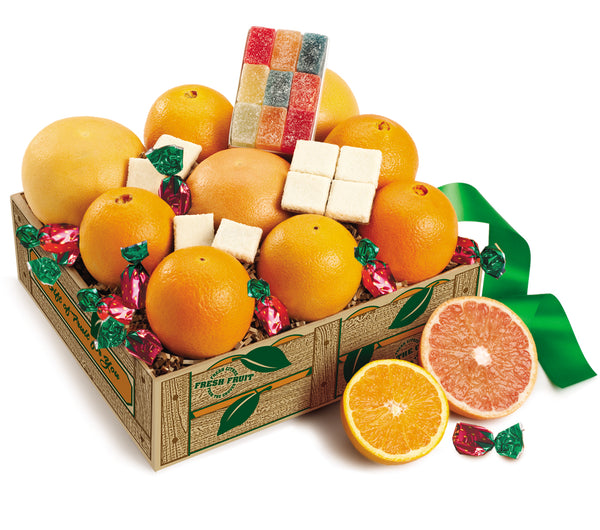 Florida Citrus Gift Box with Florida-themed Candy - Hyatt Fruit Company