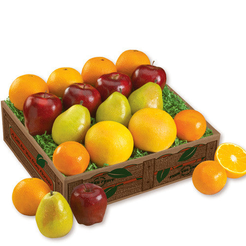 Fruit Gift: Orchard Sampler of Fresh Citrus, Pears & Apples