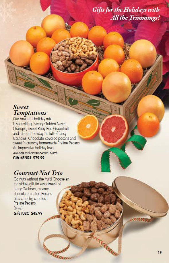 Navel Oranges, Grapefruit & Candied Nuts | Sweet Temptations