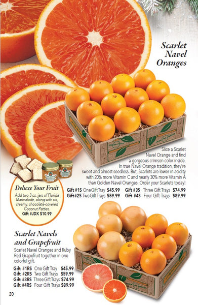 Scarlet Navel Oranges