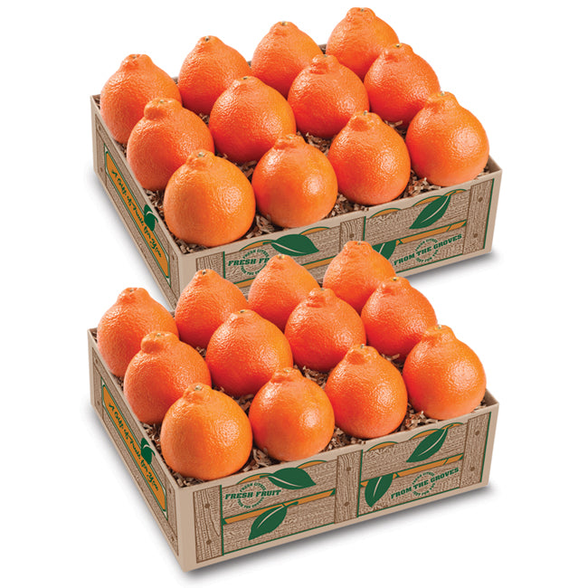 Honeybell Fruit of the Month Citrus Shipments - Gift fruit boxes sold by Hyatt Fruit Company of Indian River County, Florida.