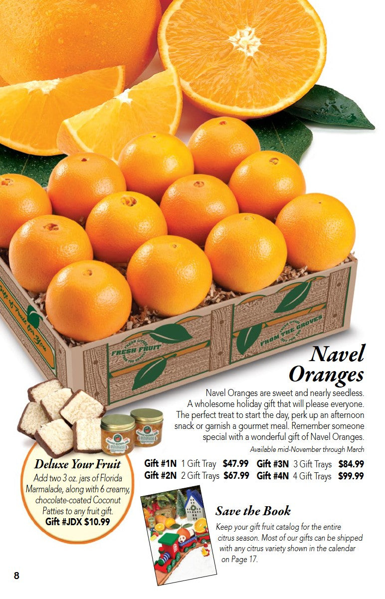 Navel Oranges Fruit Gift Delivered | Hyatt Fruit Company