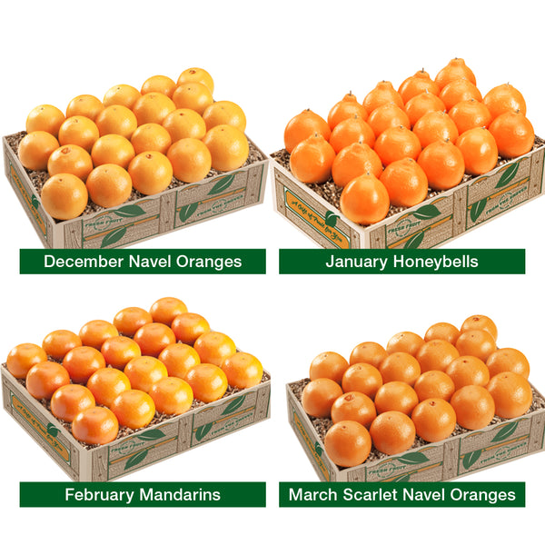 Petite Sweet Oranges - 4 Month Fruit of the Month Club Plan - Hyatt Fruit Company