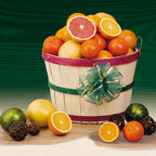 Grove Basket filled with Florida oranges and grapefruit - Hyatt Fruit Company Florida