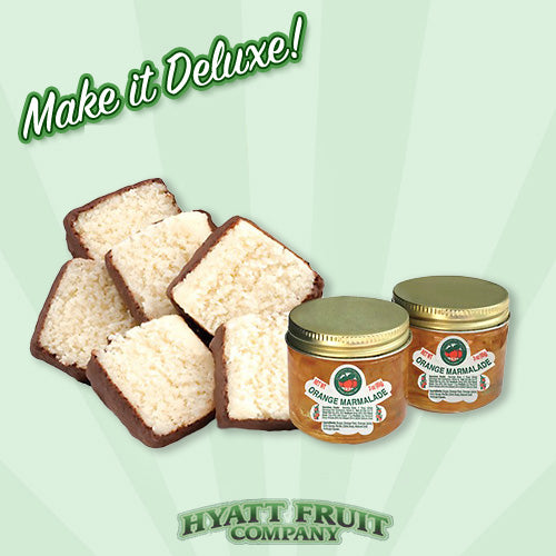 Add Chocolate-covered cocnut Patties and Orange Marmalade to your order.