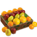 Orchard Sampler fruit gift showing apples, oranges grapefruit and pears.